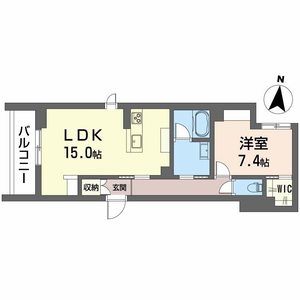 Ａｌｆｌａｔ梅田町 201号室