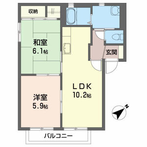 シャーメゾン大宮　Ⅱ番館 201号室