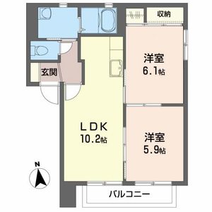 ローゼンハウス　Ｂ 202号-16