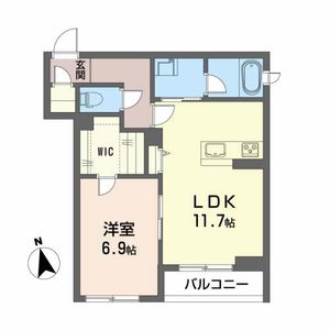 シャーメゾン成田町 303号室