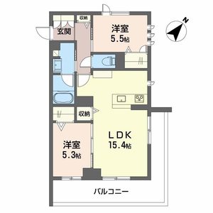 ＣＬＡＳＳＥＵＭ連坊Ⅱ 301号室