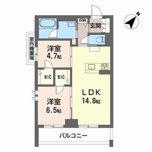 ＣＬＡＳＳＥＵＭ連坊Ⅱ 306号室