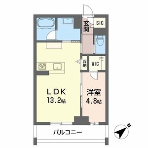 ＣＬＡＳＳＥＵＭ連坊Ⅲ 206号室