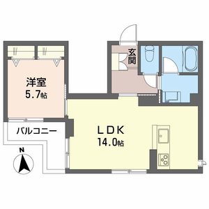 シャーメゾン宮Ⅱ 203号室