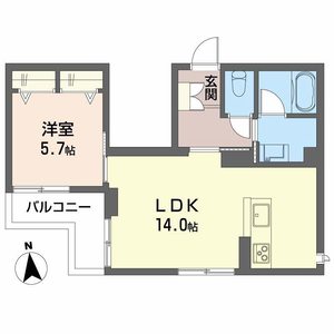 シャーメゾン宮Ⅱ 303号室