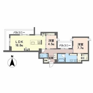 Ｇｒａｎｄ　Ｇｒａｃｅ八乙女 206号室