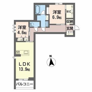 ベレオグリスィーヌ 101号室