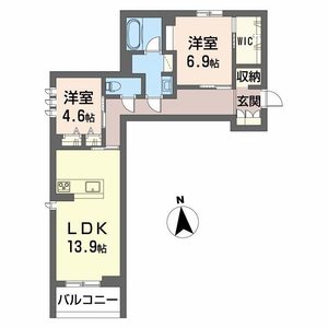 ベレオグリスィーヌ 201号室