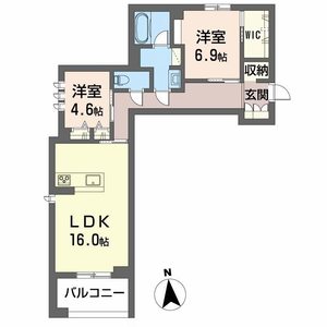 ベレオグリスィーヌ 301号室