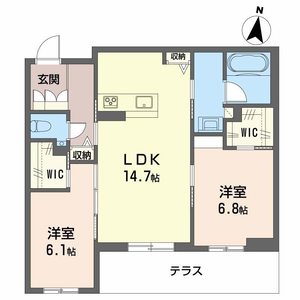 マグノリア上杉 105号室