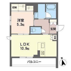 シャーメゾン　プランドール 301号室