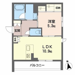 シャーメゾン　プランドール 304号室