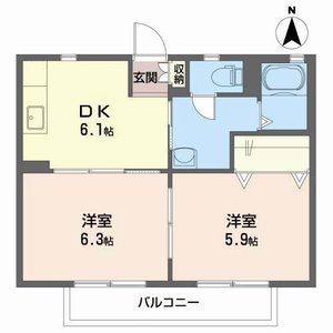 ショコラハウスⅡ 202号室