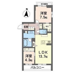 Ｆｏｒｅｎａ上杉６丁目 203号室