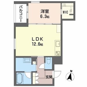 ＬＵＡＮＡ　ＫＡＭＩＳＵＧＩ 210号室