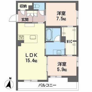 ＬＵＡＮＡ　ＫＡＭＩＳＵＧＩ 306号室