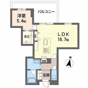 ＬＵＡＮＡ　ＫＡＭＩＳＵＧＩ 407号室