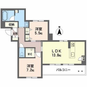 Ｔｅｒｒａｃｅ米ケ袋 401号室