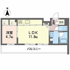 Ｔｅｒｒａｃｅ米ケ袋 402号室