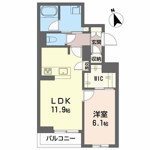 Ｆｏｒｅｎａ　西町 201号室