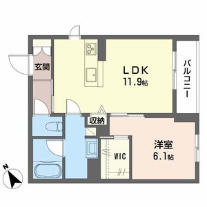 メゾンｒｕｅｂｒｉｌｌｅｒ 301号室