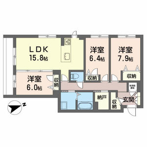 メゾンマスト一関 106号室