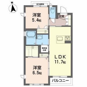 メゾンマスト郡山 205号室