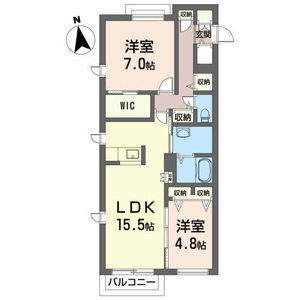 メゾンマスト盛南中央Ⅱ 306号室