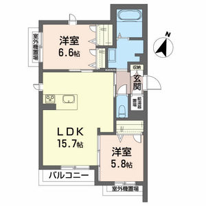 メゾンマスト名須川Ｂ棟 B207号室