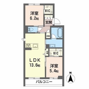ＤＯＬＣＥ　ＣＡＳＡ　野田町 203号室