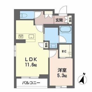 ソレイユ桑野 101号室