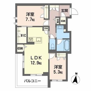 シャーメゾンステージ神明 201号室