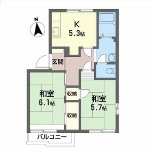 ＳＱＵＡＲＥ　ＶＩＥ　Ｂ 201号室