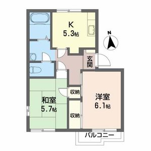 ＳＱＵＡＲＥ　ＶＩＥ　Ｂ 205号室