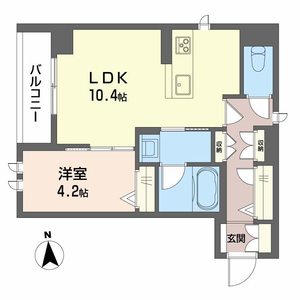 エルドール鉄砲町東 401号室