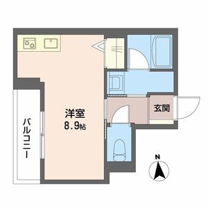 エルドール鉄砲町東 402号室