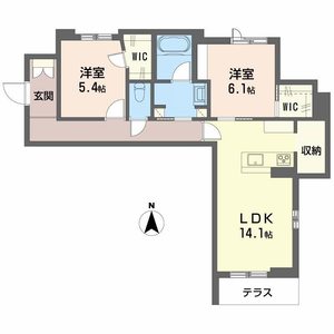 リヴィエール富沢 101号室