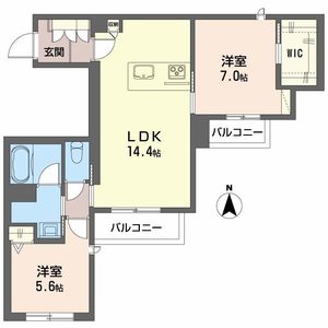 ブリリア長町 203号室