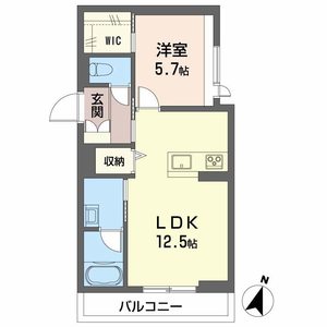 シャーメゾン定禅寺 401号室