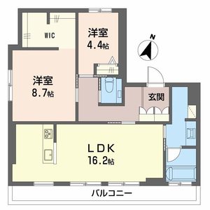 シャーメゾン定禅寺 402号室