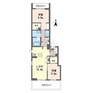 ロイヤルグランコート虎丸 201号室