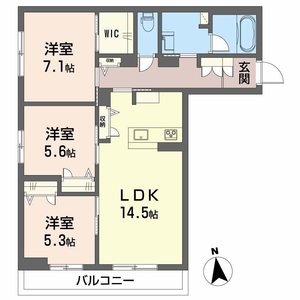 トレジオ野田町 101号室