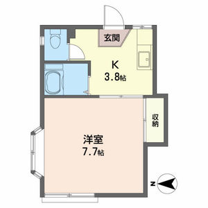リバティ北山B 102号-13