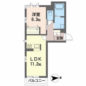 ジオベレオＭ 301号室