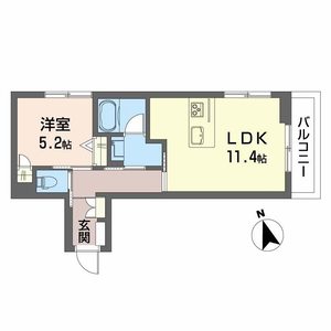 シャーメゾン　コア八日町 101号室