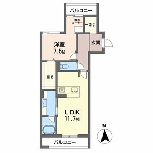 ラピス連坊 201号室