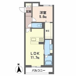 ラピス連坊 205号室