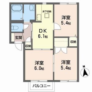 セダープラザＢ 102号室