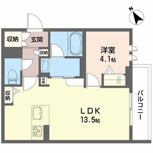シャーメゾン　桜町 101号室