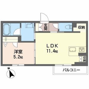 シャーメゾンプラス城南 202号室